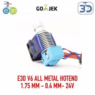 Original E3D V6 All-Metal HotEnd 1.75mm 0.4mm 24V from UK - Direct